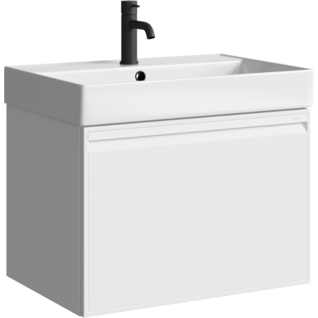 AQWELLA Pure подвесная тумба под умывальник 66 см, цвет белый матовый